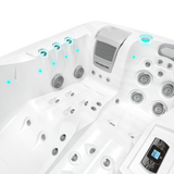 Twin Plug and Play - Spa für 2 Personen - Weißer Marmor