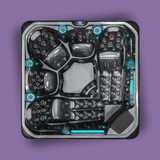 Neptune V2 - Spa für 5 Personen - schwarz
