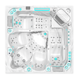 Volcano - Spa für 5 Personen - Weiß