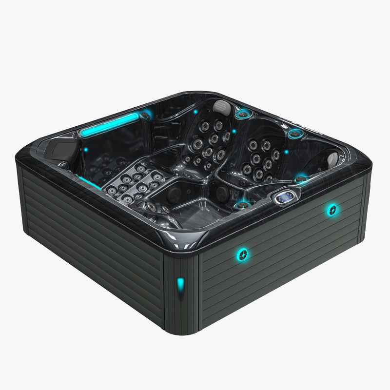 Neptune V2 - Spa für 5 Personen - schwarz