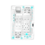 Twin Plug and Play - Spa für 2 Personen - Weißer Marmor