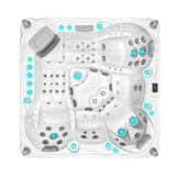 Volcano - Spa für 5 Personen - Weiß