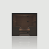 Nero 220 - Sauna intérieur 6 places — finition noire NODO