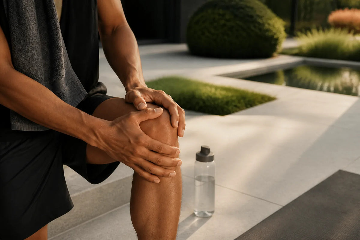 Cube 250 - Outdoor-Sauna für 5-6 Personen nach körperlicher Aktivität mit Sporttasche oder Sporthandtuch und sanfter Dehnung